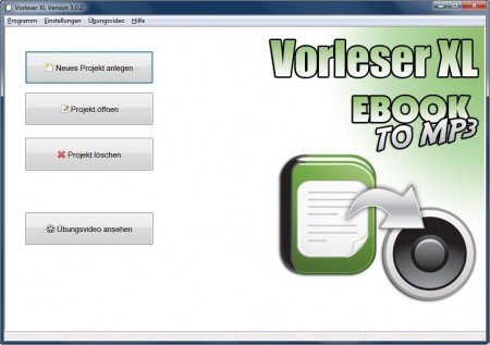 Vorleser XL - einfach Text vorlesen lassen