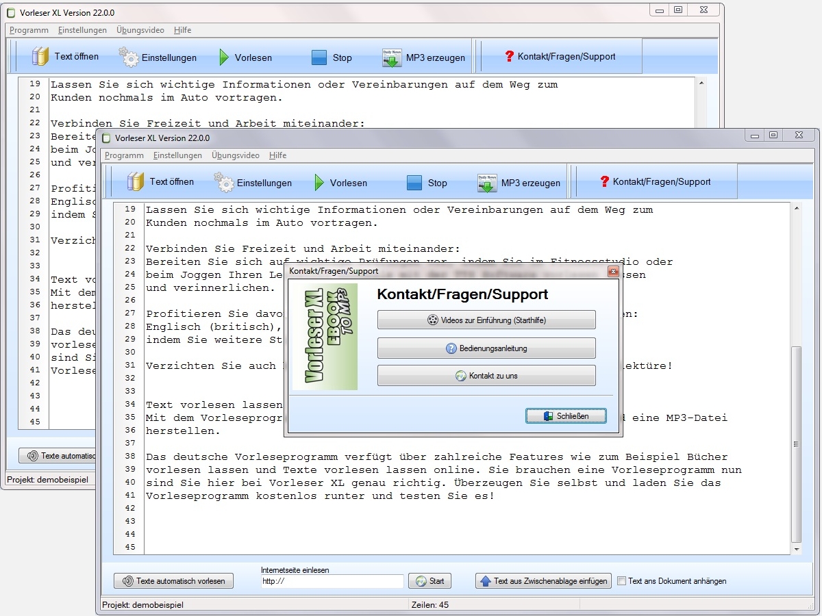 Text to Speech Software in Deutsch